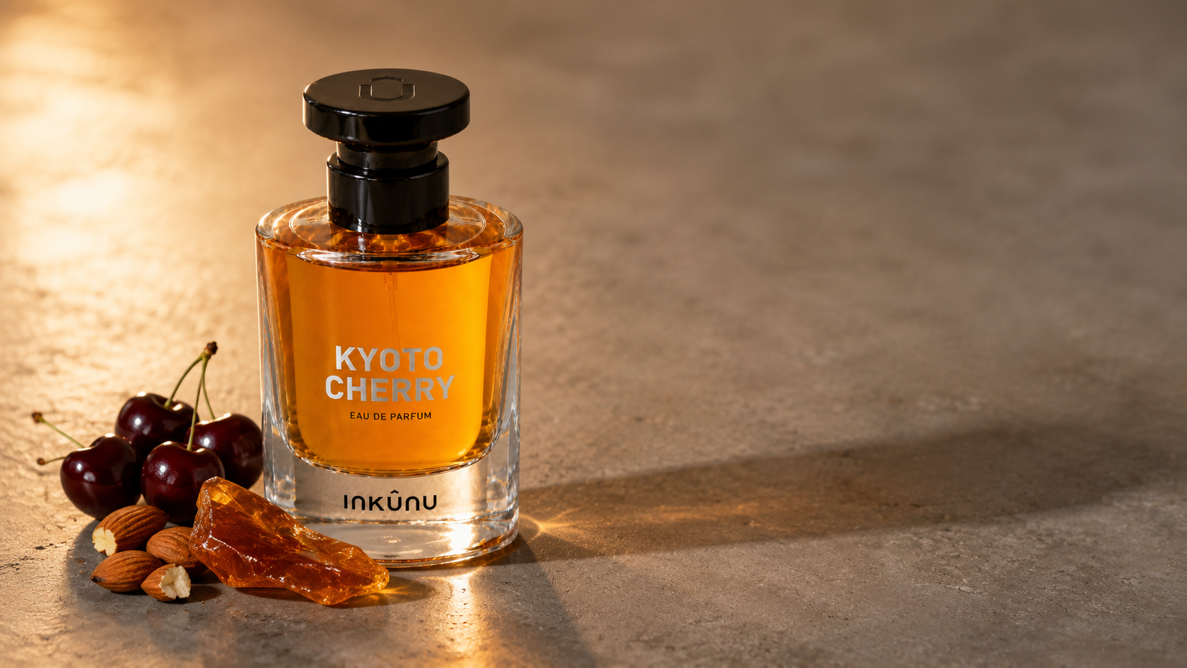 Cherry and Almond Perfume: The INKÛNU Kyoto Cherry Composition
